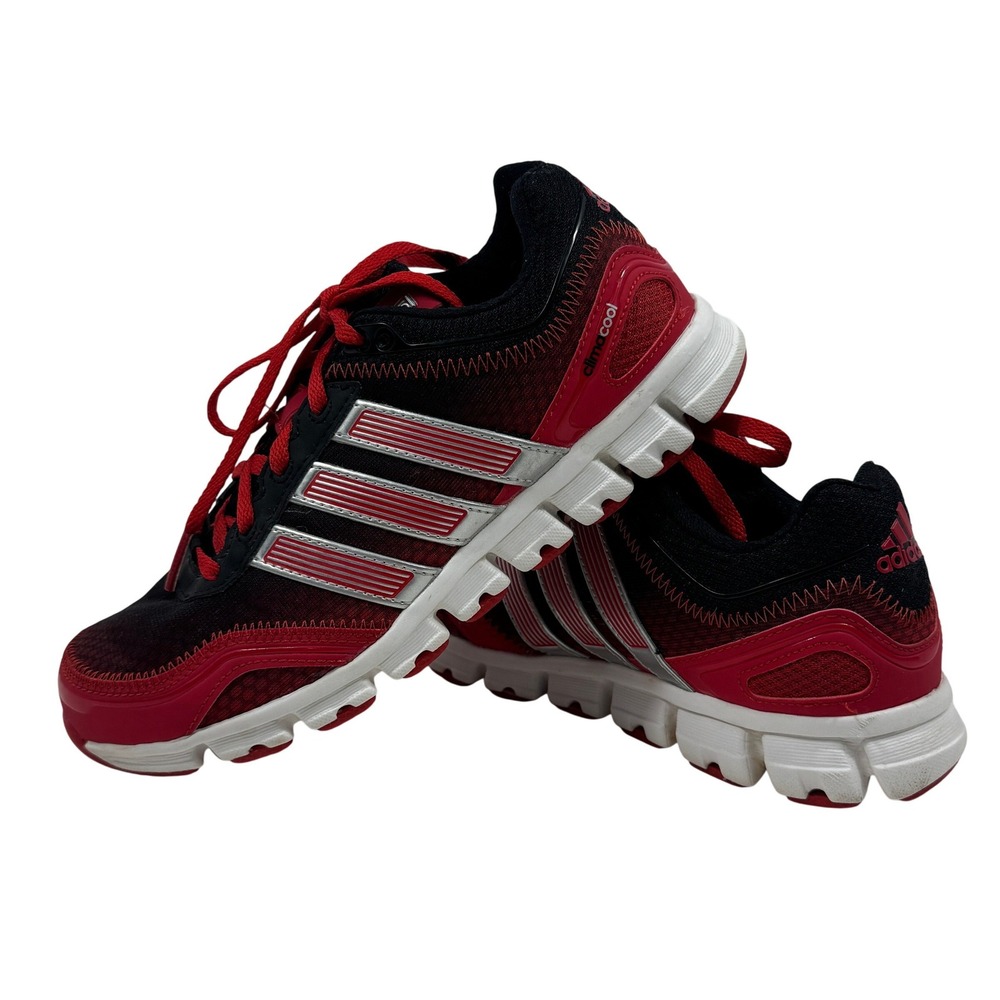 Adidas Climacool Kids Running Shoes Black Red‎ Size 4